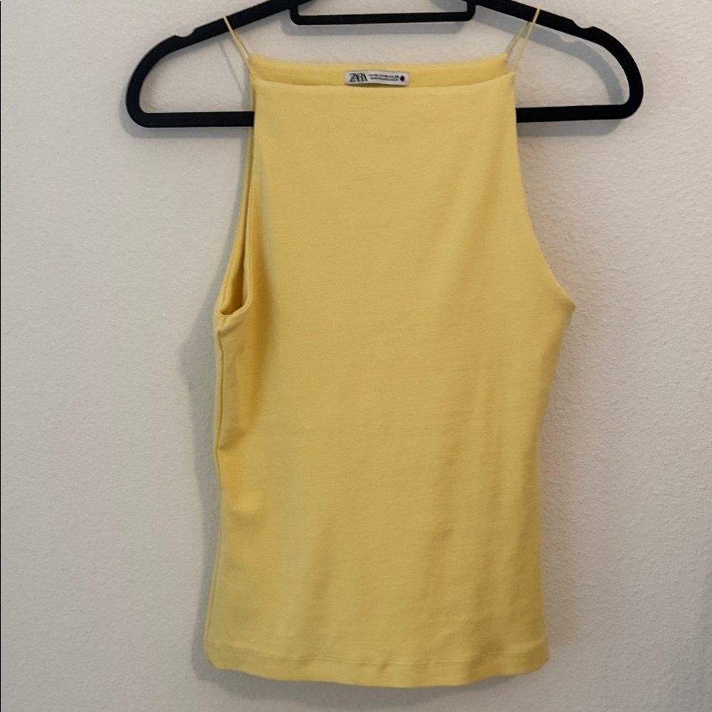 Zara Sunny Yellow Tank Top